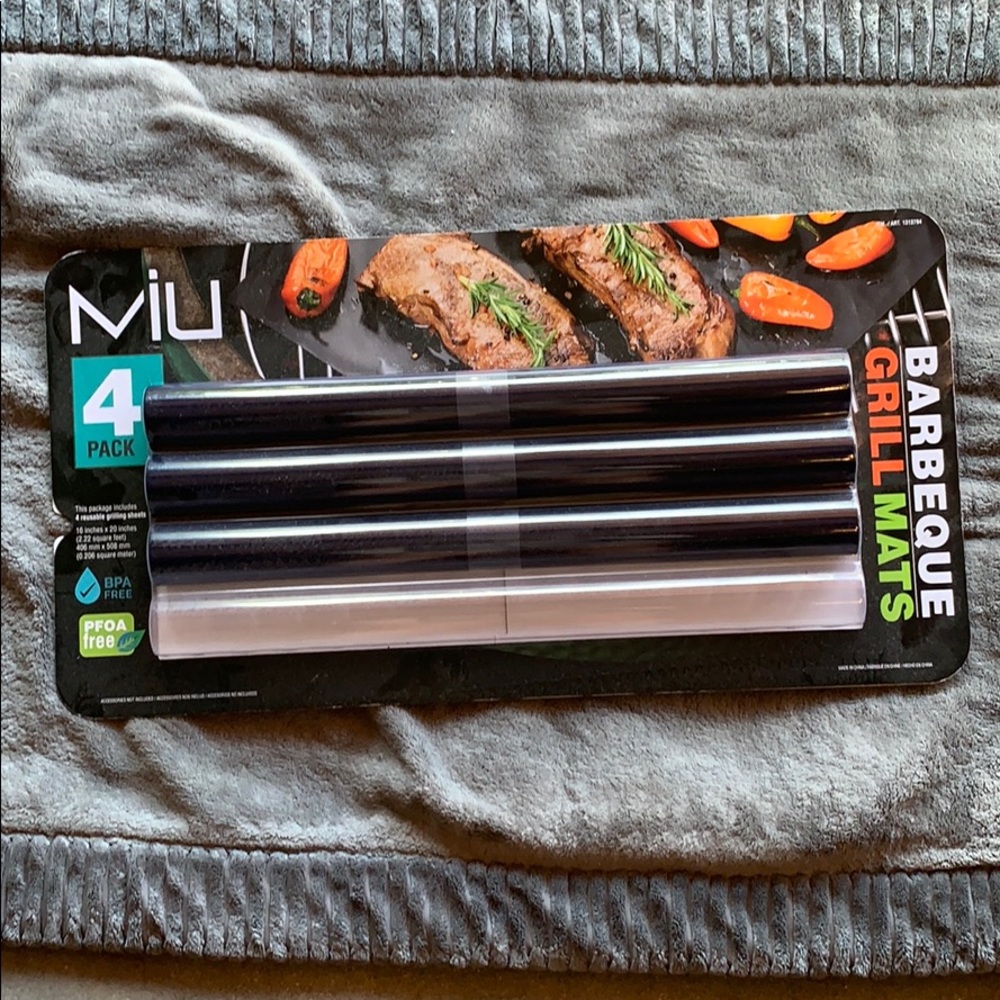 3 pack MIU Barbeque Grill Mats